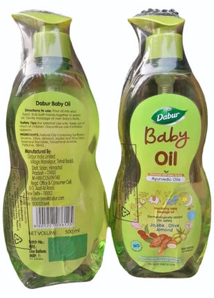 Dabur baby oil 500ml pack of 2