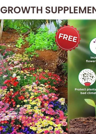 Buy Varieties of Flower Seeds (Pack of 100) And Get Plant Growth Supplement Free