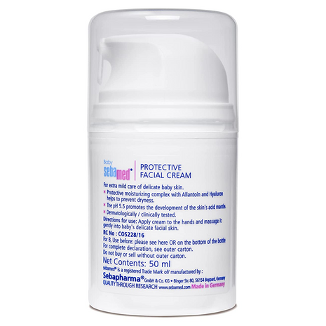 Sebamed Baby Protective Facial Cream, 50ml