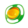 Pack Of 3 Gyro Bowl  Non Spill Feeding Toddler Gyro Bowl 360 Degree Rotating Dish (Color: Assorted)