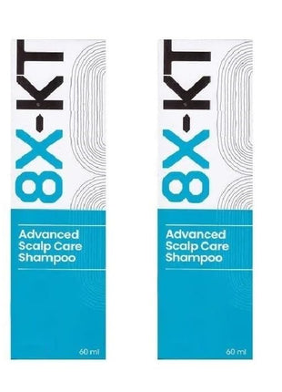 8X KT Advanced scalp care shampoo 60ML Pack of 2  | 60 ML | Cipla