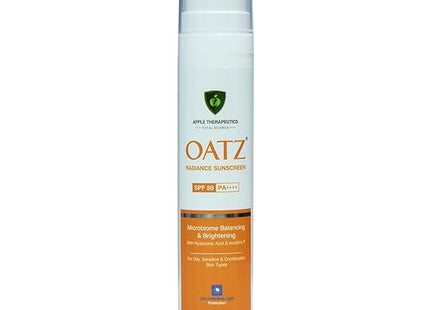 Oatz Radiance Sunscreen SPF 50 PA+++ 50gms