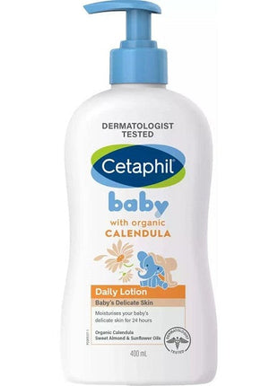 Cetaphil Baby Daily Moisturizing Lotion  with Organic Calendula  400ml