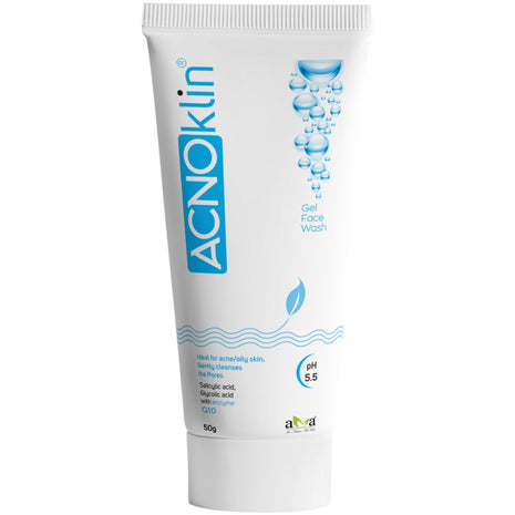 Acnoklin face wash gel 50g pack of 2