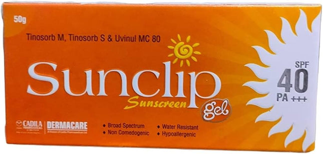 Cadila Sunclip sunscreen gel 50g
