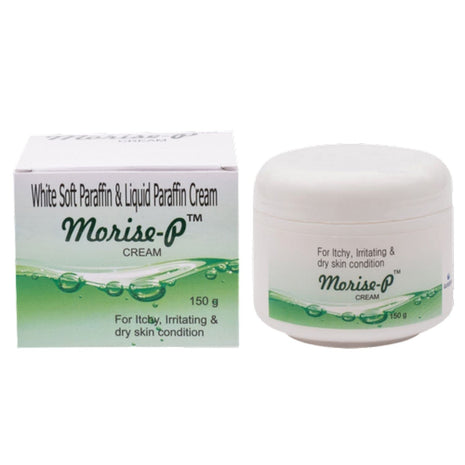 Morise-P Cream White Soft Paraffin & Liquid Paraffin Cream (150 ML)