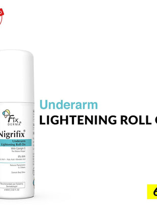 Nigrifix underarm lightening roll on 60ml