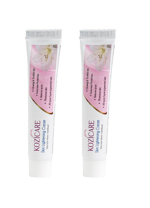 Kozicare skin lightening cream 15g pack of 2