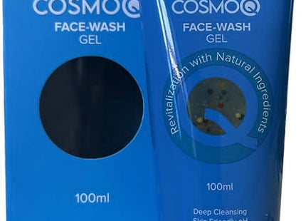 Cosmoq face wash gel 100g pack of 2