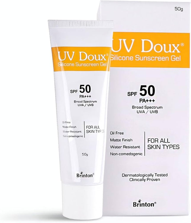 Brinton UV Doux sillicone sunscreen spf 50 gel 50g
