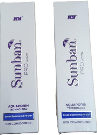 Sunban pro spf 30 lotion 60ml pack of 2