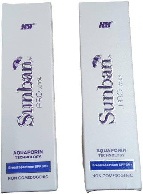 Sunban pro spf 30 lotion 60ml pack of 2