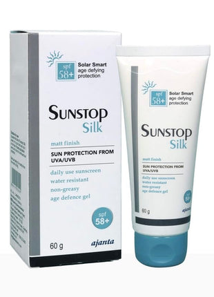 Sunstop Silk Matt Finish Gel Spf 58+ 60 gm