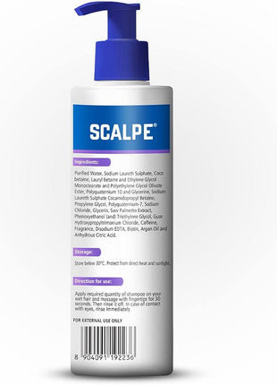 Scalpe anti hair fall shampoo 400ml