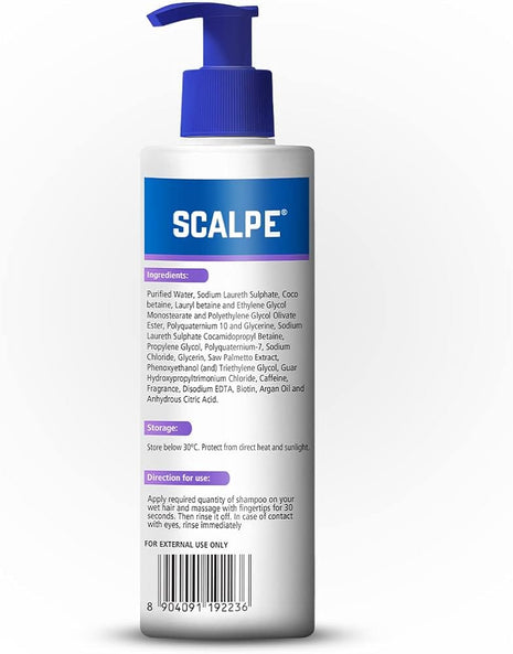 Scalpe anti hair fall shampoo 400ml