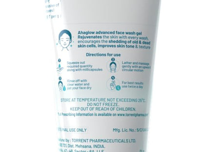 Ahaglow facewash 200gms pack of 3