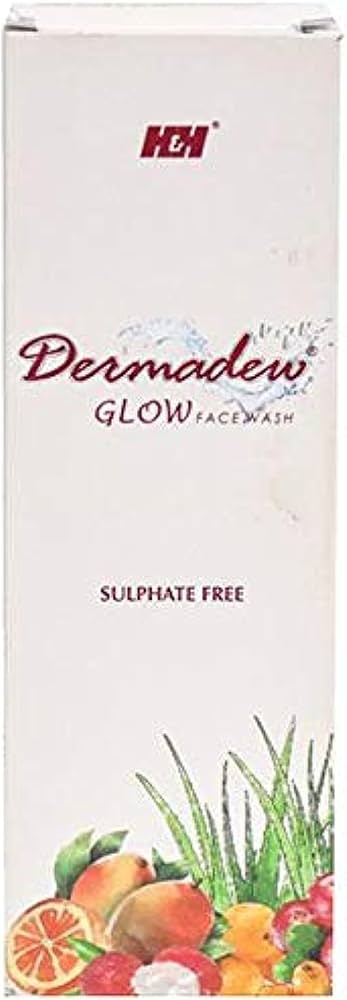 H & H Dermadew glow face wash 100ml pack of 2