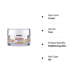 Bi-luma Advance Skin Brightening Day Cream For Even Skin Tone, Blended With Vitamin E & Natural Ingredients For Dark Spots, 50g