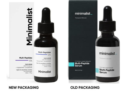 Minimalist Multi Peptide Night Face Serum for Ageless Younger Skin