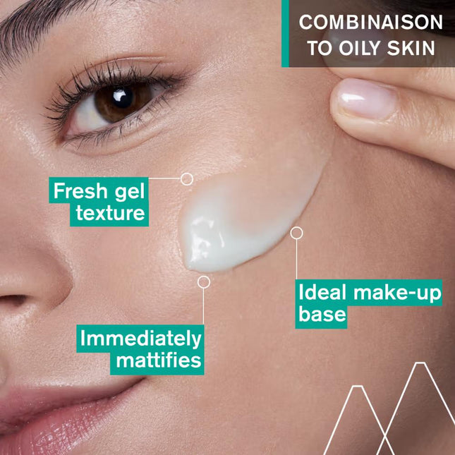 Uriage Hyseac Matifying Emulsion Face Cream Combination to Oily Skin Controls Shine &amp; Tightens Pores 40ML