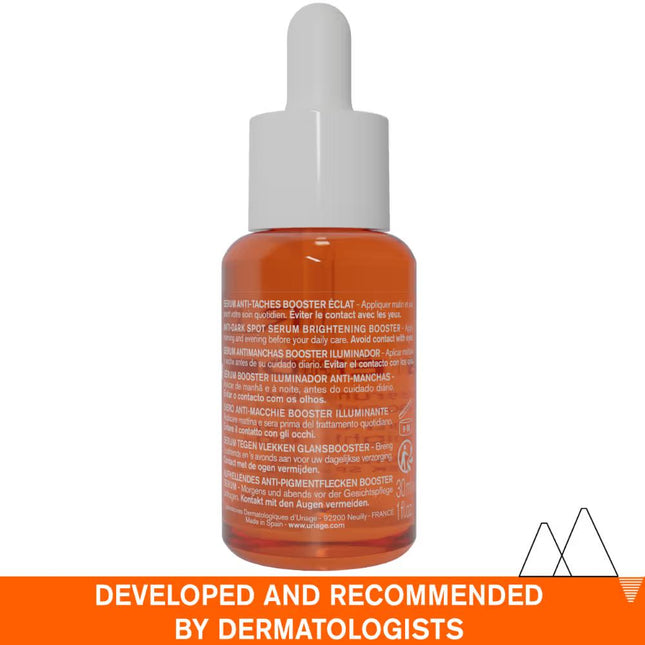Uriage Depiderm 20% Vitamin C Anti-Dark Spot Serum Reduces Hyperpigmentation, Melasma & Dark Spots 30ML