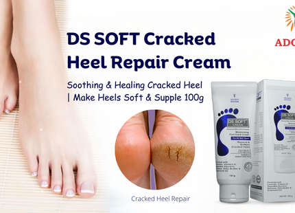 DS Soft foot crack cream 100g pack of 2