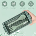 Lunch Box for Office Men and Lunch Box for Kids, Microwave Safe Lunch Boxes (Pack of 1,Multicolor, Plastic