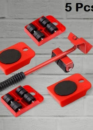 Furniture Lifter -Furniture Lifter Mover Tool Set Heavy Duty Furniture Shifting Lifting Moving Tool with Wheel Pads