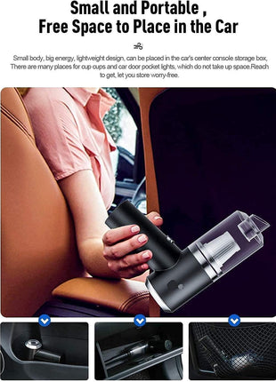 Portable Air Duster Wireless Vacuum Cleaner