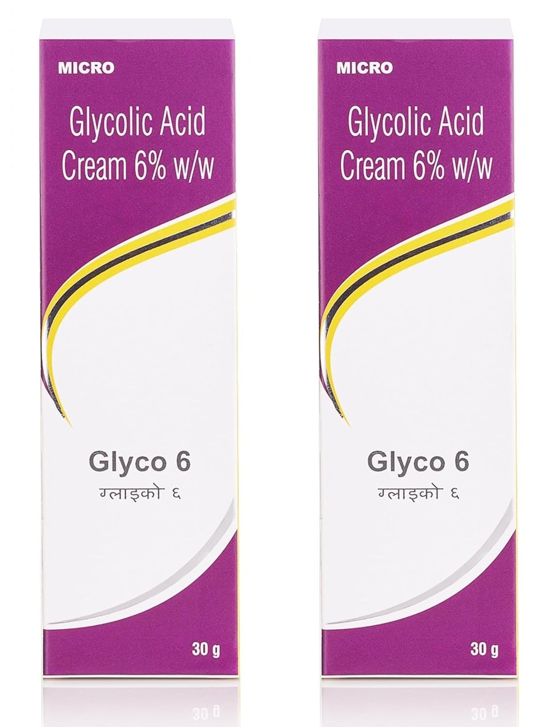 Micro glyco 6 cream 30g (Pack of 2)