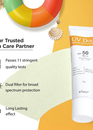 UV Doux sillicone sunscreen spf 50 gel 50g