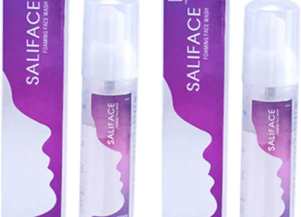 Saliface foaming face wash 60ml pack of 2