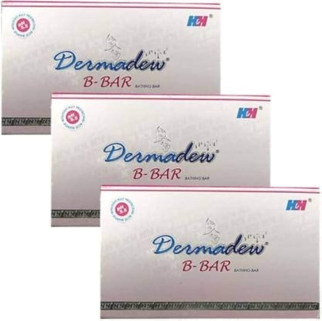 H & H Dermadew b bar 75 gm pack of 3