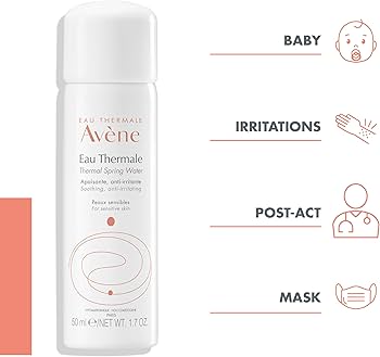 Avene AEU thermale revitalisante spring water 50ml pack of 2