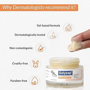 Fixderma Salyzap Moisturizar Gel 50ml dermatologists recommended 