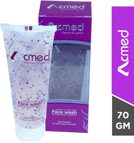 Acmed gentle pimple care face wash 70g