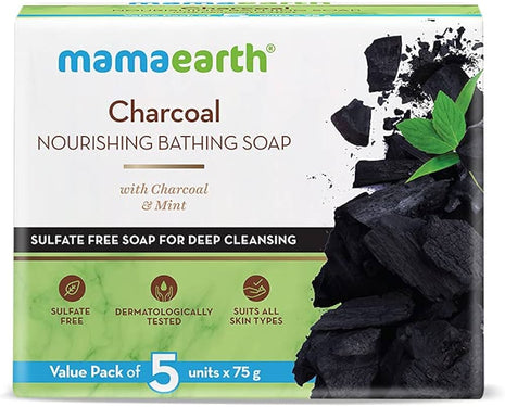 Mamaearth Charcoal Nourishing Bathinfg Soap 75g