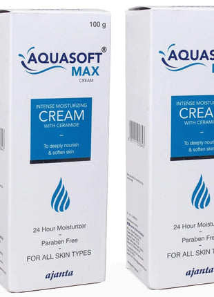 Aquasoft max cream 100g pack of 2