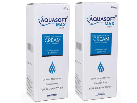 Aquasoft max cream 100g pack of 2