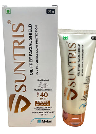 Suntris spf 40 oil free sunscreen 50g pack of 2