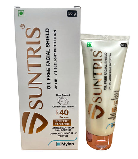 Suntris spf 40 oil free sunscreen 50g pack of 2