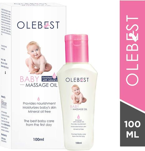 Olebest Baby Massage Oil 100ml pack of 2