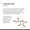 Minimalist 8% L-Ascorbic Acid Lip Treatment Balm with Vitamin E, Radianskin & Glycerine for Pigmented & Dark Lips | For Women & Men | 12 gm