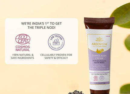 AreoVeda Baby Diaper Rash Cream 25gms