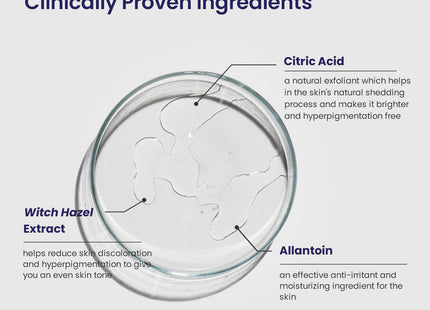 RE' EQUIL Vitamin C Face Liquid Toner for Hyperpigmentation Removal and Even Skin Tone with Hyaluronic Acid - 100ml