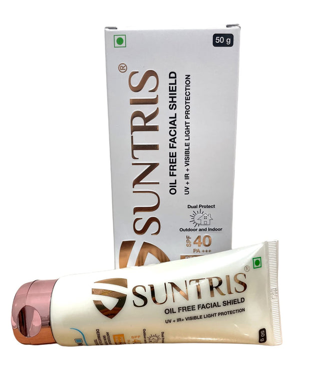 Suntris spf 40 oil free sunscreen 50g pack of 2