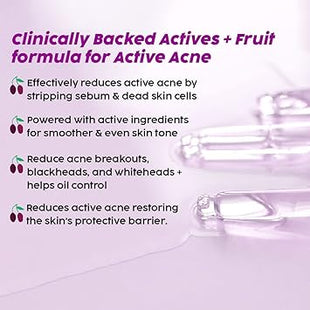 Plix jamun active acne control dewy serum 30ml