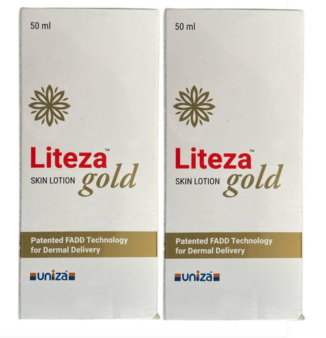 Litiza gold lotion 50ml pack of 2