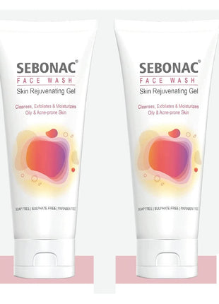 Sebonac face wash ( pack of 2) Face Wash  (75 g)