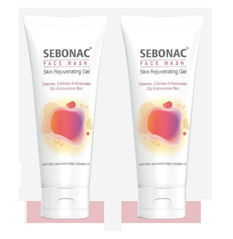 Sebonac face wash ( pack of 2) Face Wash  (75 g)